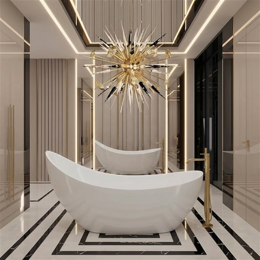 67'' Kube Salto Free Standing Bathtub