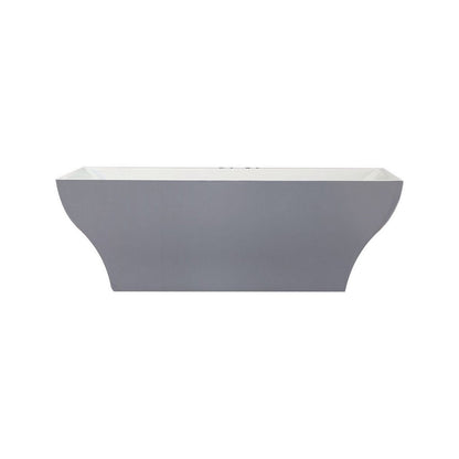 71'' Kube VOLTA Free Standing Bathtub