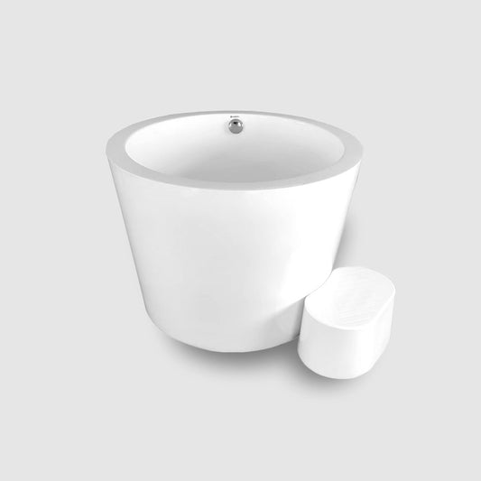 43.5'' Kube Lagar Free Standing Bathtub
