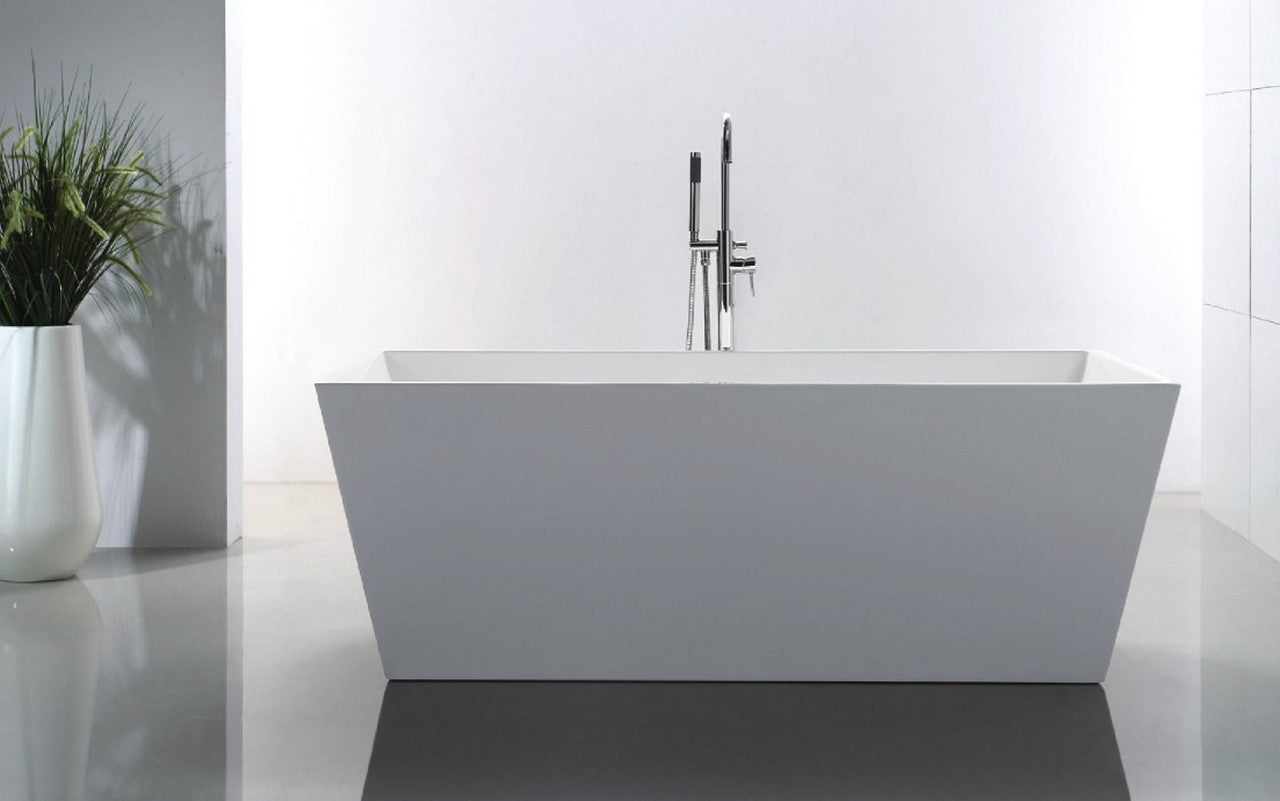 59'' Kube SQUADRA Free Standing Bathtub