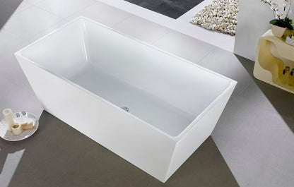 63'' Kube SQUADRA Free Standing Bathtub
