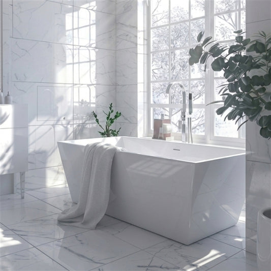 67" Kube SQUADRA Free Standing Bathtub
