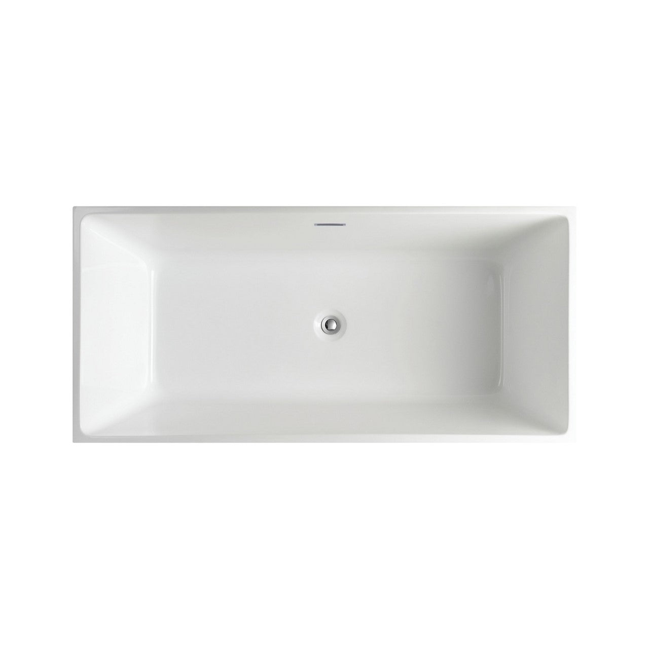 67" Kube SQUADRA Free Standing Bathtub