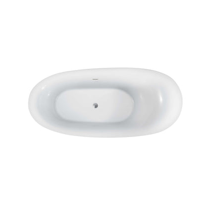 71" Kube OCEANA Free Standing Bathtub