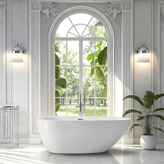 60'' BALLI Free Standing Bathtub