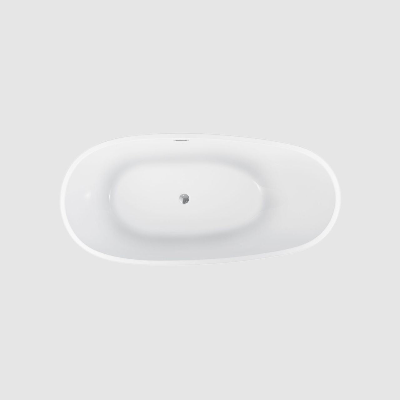 67" Kube BALLI Black and Gold Free Standing Bathtub