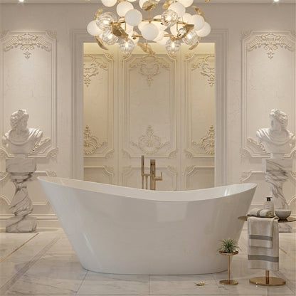 67" Kube LAVELLO Free Standing Bathtub