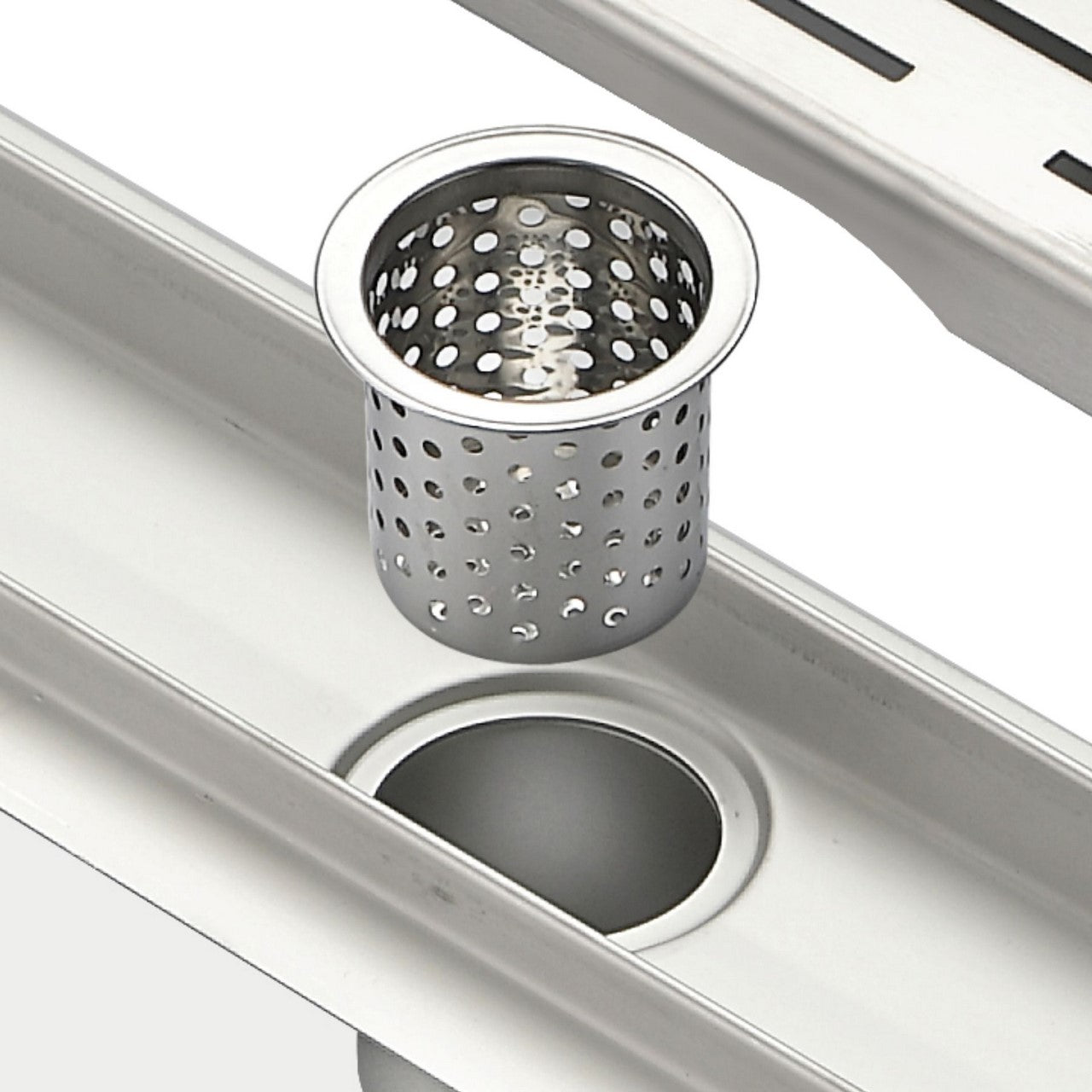 Kube 48" Stainless Steel Tile Grate