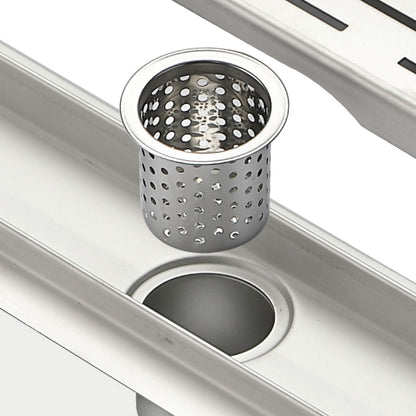 Kube 48" Stainless Steel Tile Grate