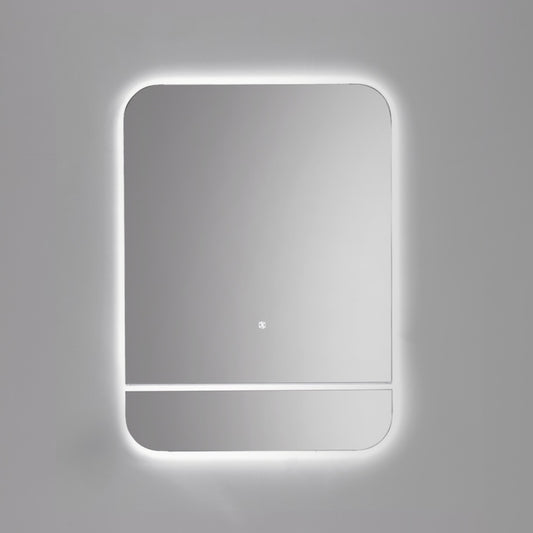 Kubebath Lumino 24'' LED Mirror with LED Acrylic Shelf