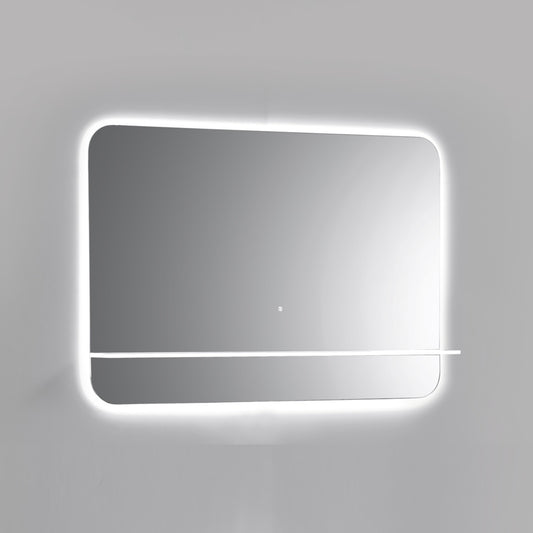 Kubebath Lumino 48'' LED Mirror with LED Acrylic Shelf