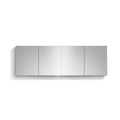 80" Kubebath Medicine Cabinet w/ Mirrors