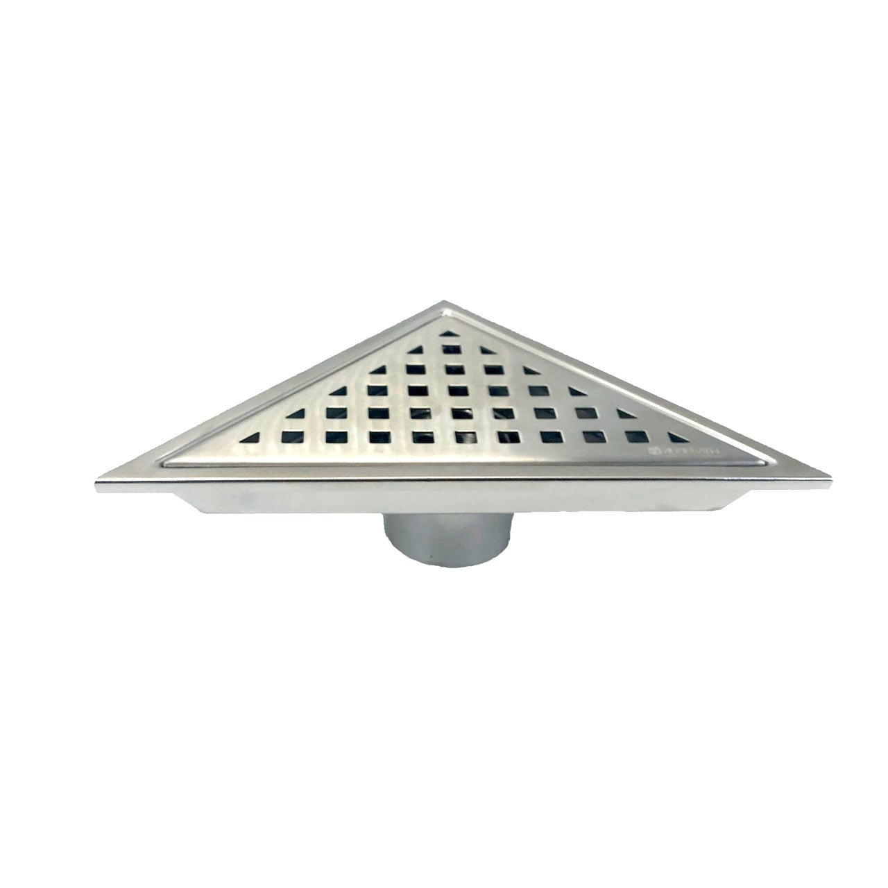 Kube 6.5" Triangle Stainless Steel Pixel Grate Chrome
