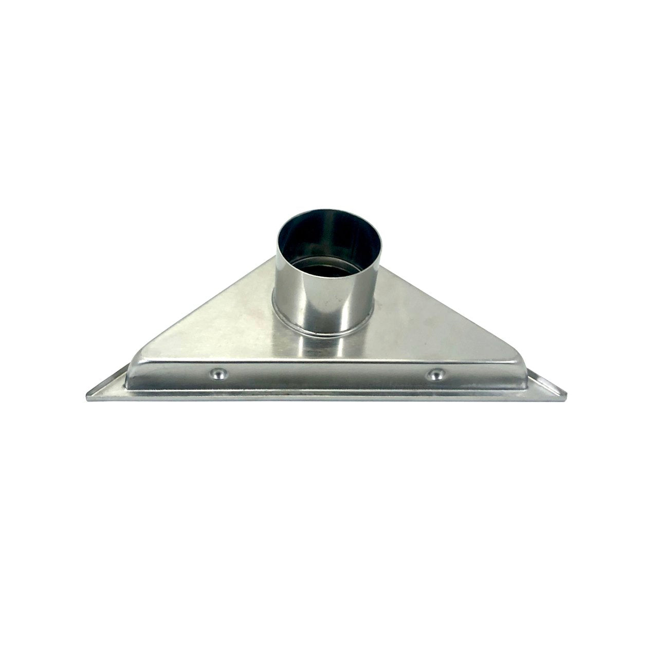 Kube 6.5" Triangle Stainless Steel Tile Grate Chrome