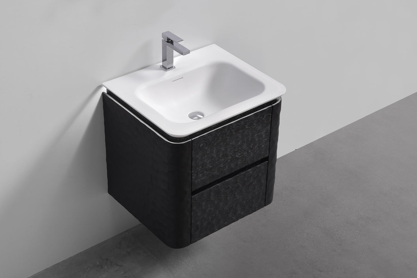 24'' Lumi Modern Wall Mount Bathroom Vanity