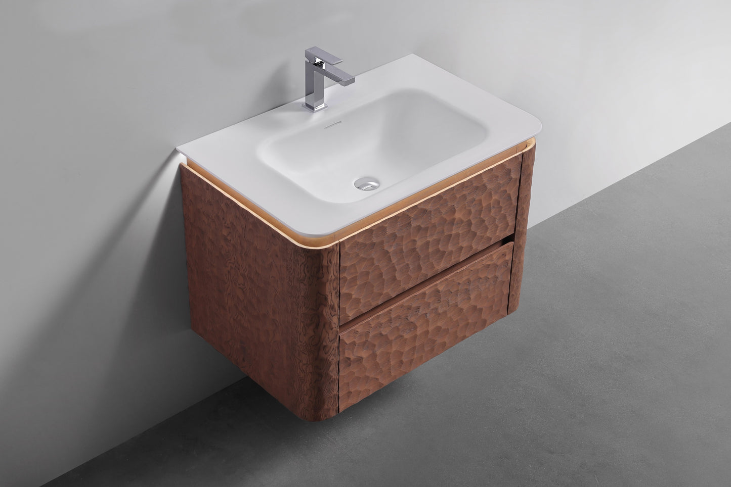 32'' Lumi Modern Wall Mount Bathroom Vanity