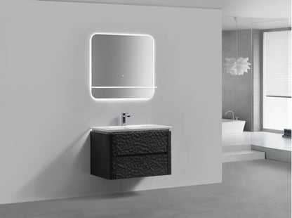 Kubebath Lumino 36'' LED Mirror with LED Acrylic Shelf w/ Anti-Fog - Restock ETA Mid Sept