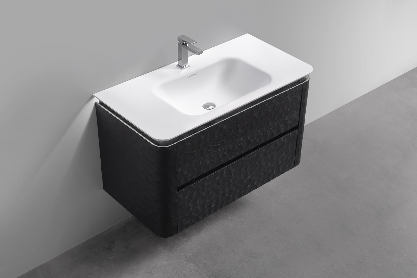 40'' Lumi Modern Wall Mount Bathroom Vanity