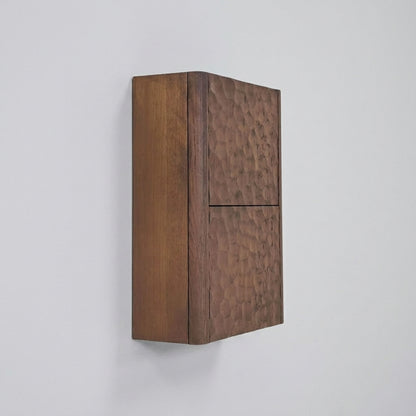 Lumi Bathroom Linen Side Cabinet w/ 2 Storage Areas - Weathered Wood - Restock ETA Mid Sept