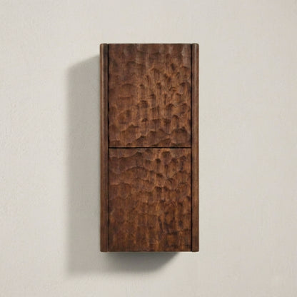 Lumi Bathroom Side Cabinet w/ 2 Storage Areas - Weathered Wood - Restock ETA Mid Sept