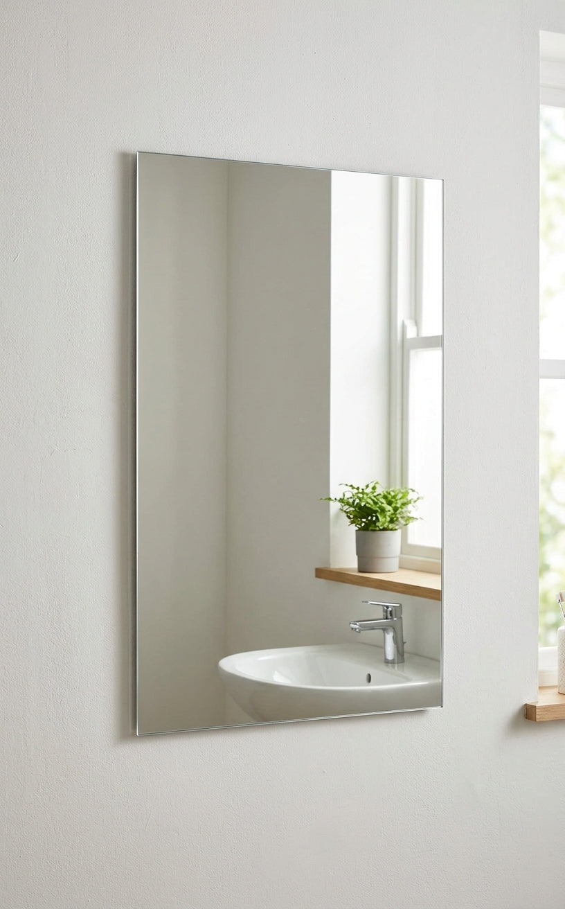 19.75''X31.5'' Frameless Mirror