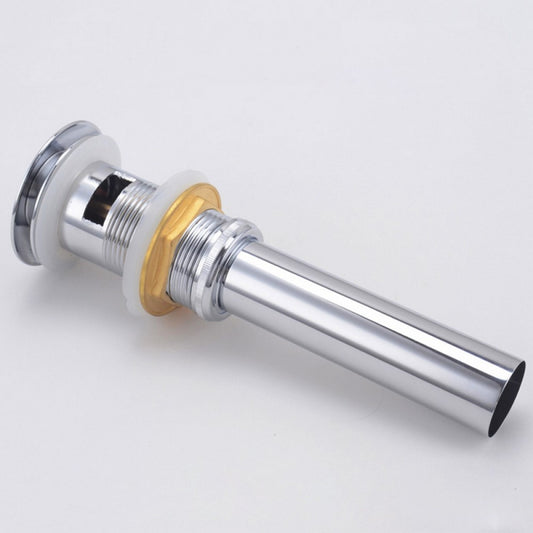 Kubebath Solid Brass Construction Pop-Up Drain Chrome Finish – W/ Overflow
