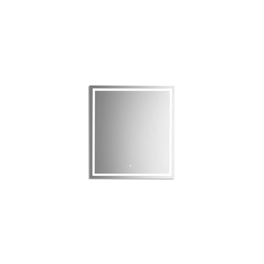 Kube Sleek 30" LED Mirror W/ Anti-Fog