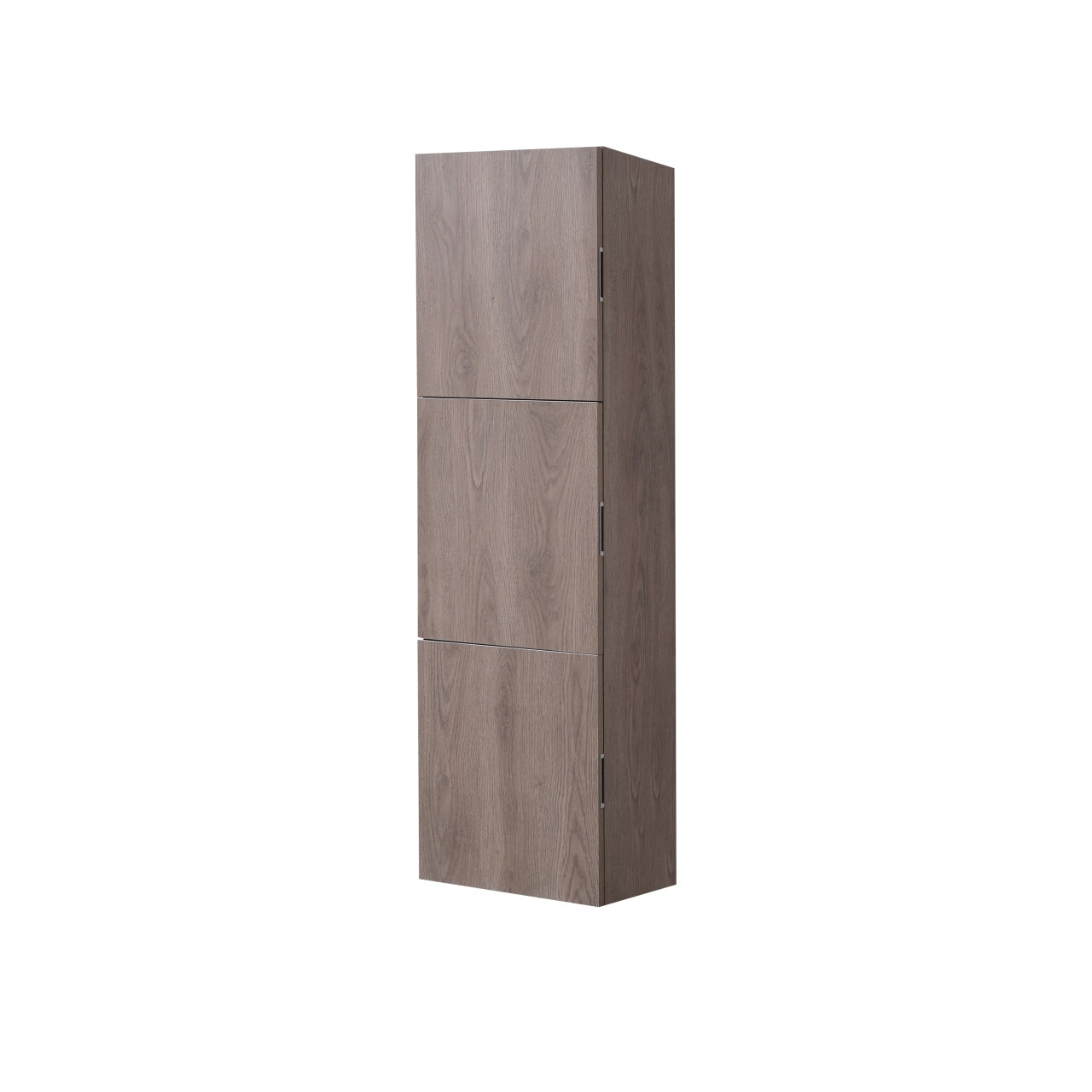 Bathroom Butternut Linen Cabinet w/ 3 Large Storage Areas