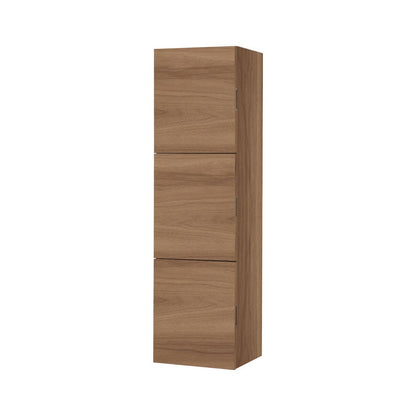 Bliss Honey Oak  Bathroom Linen Cabinet w/ 3 Large Storage Areas