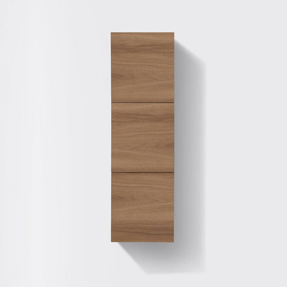 Bliss Honey Oak  Bathroom Linen Cabinet w/ 3 Large Storage Areas