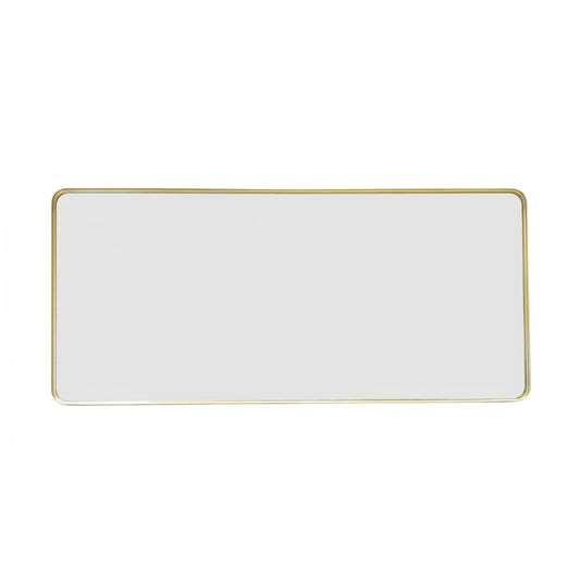 70'' Smusso Brushed Gold Framed Vanity Mirror